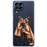 Прозрачный чехол BoxFace Samsung Galaxy M53 5G (M536)  Mommy Is My BFF