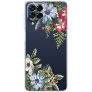 Прозрачный чехол BoxFace Samsung Galaxy M53 5G (M536)  Floral