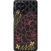 Черный чехол BoxFace Samsung Galaxy M53 5G (M536) FranceFlowers