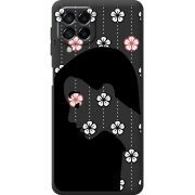 Черный чехол BoxFace Samsung Galaxy M53 5G (M536) Flower Hair