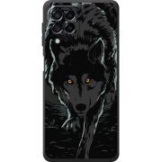 Черный чехол BoxFace Samsung Galaxy M53 5G (M536) Wolf