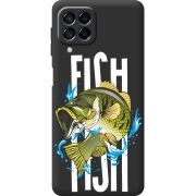 Черный чехол BoxFace Samsung Galaxy M53 5G (M536) Fish