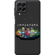 Черный чехол BoxFace Samsung Galaxy M53 5G (M536) Among Us Impostors