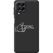 Черный чехол BoxFace Samsung Galaxy M53 5G (M536) Pew Pew