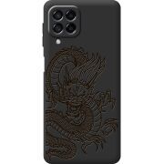 Черный чехол BoxFace Samsung Galaxy M53 5G (M536) Chinese Dragon