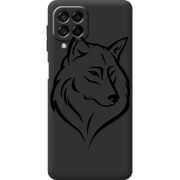 Черный чехол BoxFace Samsung Galaxy M53 5G (M536) Wolf