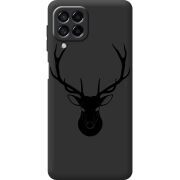 Черный чехол BoxFace Samsung Galaxy M53 5G (M536) Deer