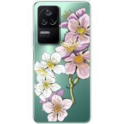 Прозрачный чехол BoxFace Poco F4 Cherry Blossom