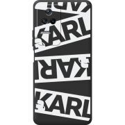 Черный чехол BoxFace Poco F4 White Karl