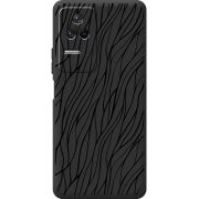 Черный чехол BoxFace Poco F4 