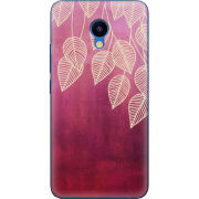 Чехол Uprint Meizu M5 Gold Leaves