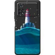 Черный чехол BoxFace Poco M4 Pro 4G Lighthouse