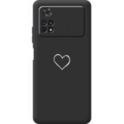 Черный чехол BoxFace Poco M4 Pro 4G My Heart