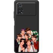 Черный чехол BoxFace Poco M4 Pro 4G BTS