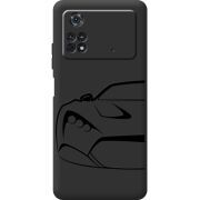 Черный чехол BoxFace Poco M4 Pro 4G Sportcar