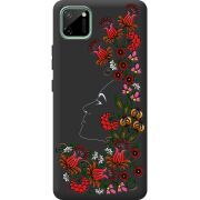 Черный чехол BoxFace Realme C11 3D Ukrainian Muse