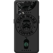 Черный чехол BoxFace OPPO A74 Dark Coffee
