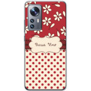 Чехол BoxFace Xiaomi 12 / 12X Именной Polka Dots