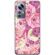Чехол BoxFace Xiaomi 12 / 12X Pink Peonies