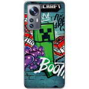 Чехол BoxFace Xiaomi 12 / 12X Minecraft Graffiti