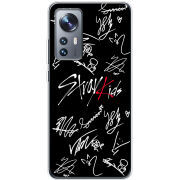 Чехол BoxFace Xiaomi 12 / 12X Stray Kids автограф