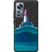 Черный чехол BoxFace Xiaomi 12 / 12X Lighthouse