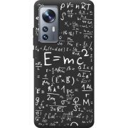Черный чехол BoxFace Xiaomi 12 / 12X E=mc2