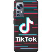 Черный чехол BoxFace Xiaomi 12 / 12X Tik Tok