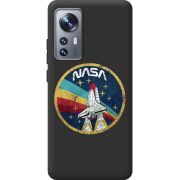 Черный чехол BoxFace Xiaomi 12 / 12X NASA