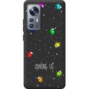 Черный чехол BoxFace Xiaomi 12 / 12X Among Us Invisible