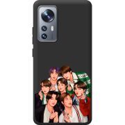 Черный чехол BoxFace Xiaomi 12 / 12X BTS