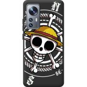 Черный чехол BoxFace Xiaomi 12 / 12X One Piece Компас