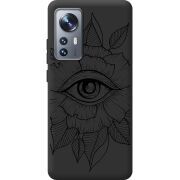Черный чехол BoxFace Xiaomi 12 / 12X Eye