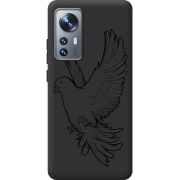 Черный чехол BoxFace Xiaomi 12 / 12X Dove