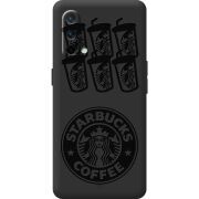 Черный чехол BoxFace OnePlus Nord CE 5G Black Coffee