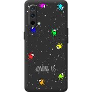 Черный чехол BoxFace OnePlus Nord CE 5G Among Us Invisible