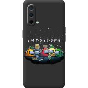 Черный чехол BoxFace OnePlus Nord CE 5G Among Us Impostors