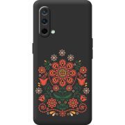 Черный чехол BoxFace OnePlus Nord CE 5G Ukrainian Ornament