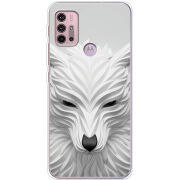 Чехол BoxFace Motorola G10 White Wolf
