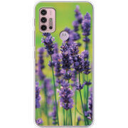 Чехол BoxFace Motorola G10 Green Lavender