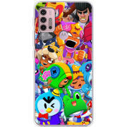 Чехол BoxFace Motorola G10 friends brawl stars