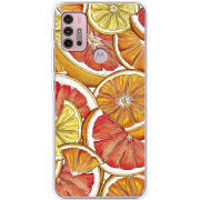Чехол BoxFace Motorola G10 Citrus Pattern