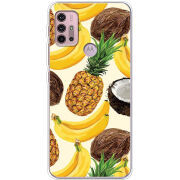 Чехол BoxFace Motorola G10 Tropical Fruits