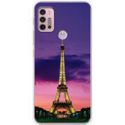 Чехол BoxFace Motorola G10 Полночь в Париже