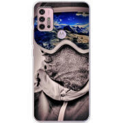 Чехол BoxFace Motorola G10 snowboarder