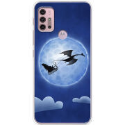 Чехол BoxFace Motorola G10 Christmas Dragon