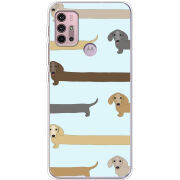 Чехол BoxFace Motorola G10 Dachshund