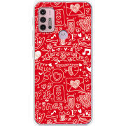 Чехол BoxFace Motorola G10 Happy Valentines