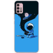 Чехол BoxFace Motorola G10 Galaxy Art