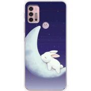 Чехол BoxFace Motorola G10 Moon Bunny
